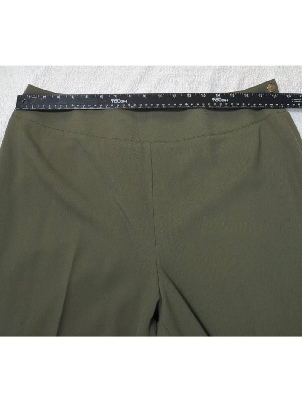 Lauren Ralph Lauren Womens Wool Blend Pants Size 16, Olive - Picture 8 of 10